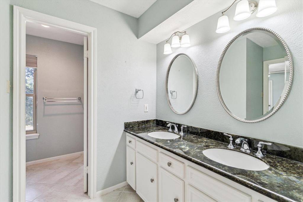 Bedroom #2 - bathroom with dual sinks