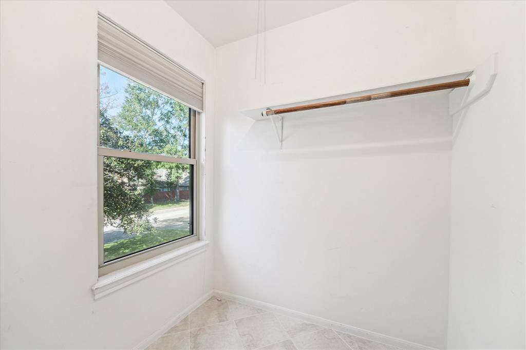 Closet for bedroom #3 - it is almost a room in itself