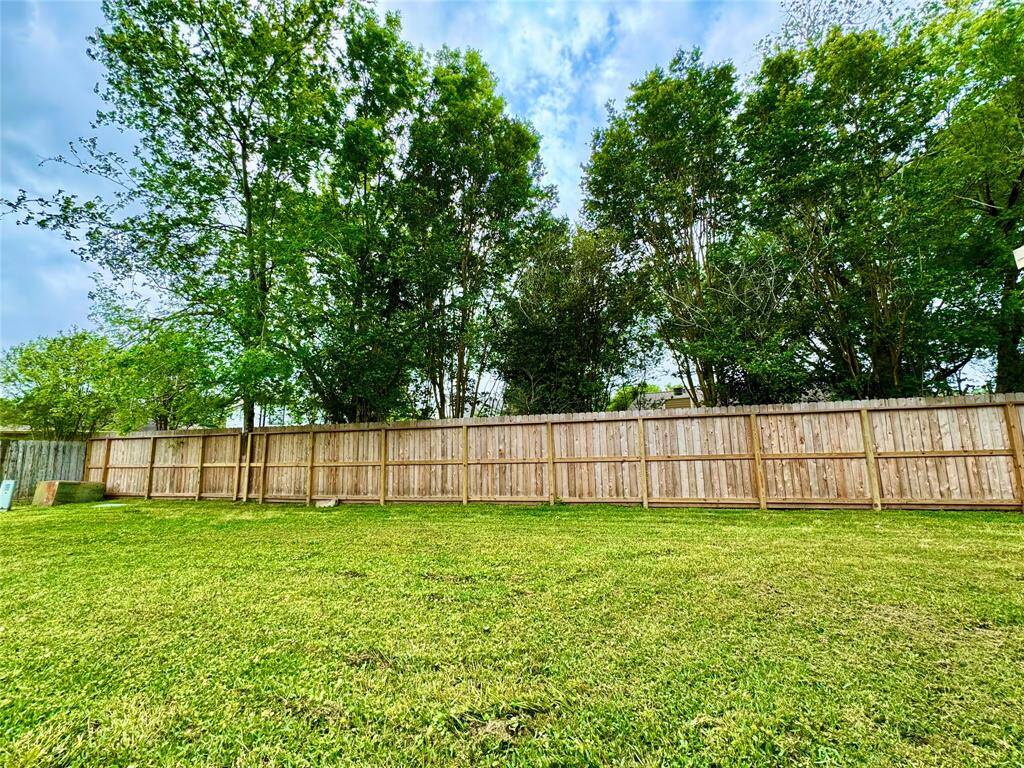 updated back yard fence