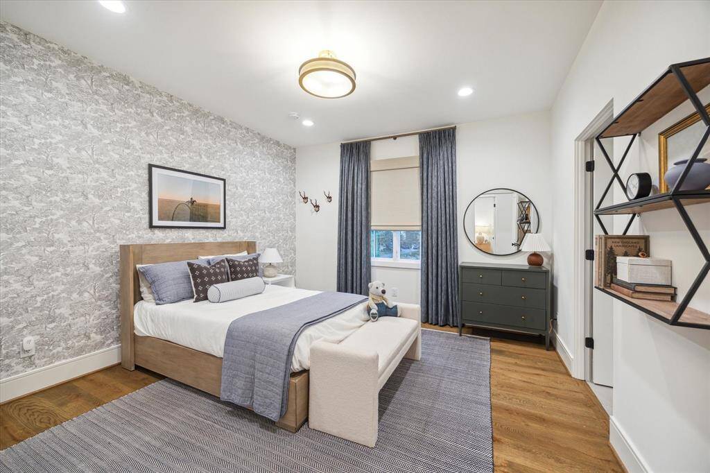 Bedroom 4, ideal size with a very large ensuite bathroom.
