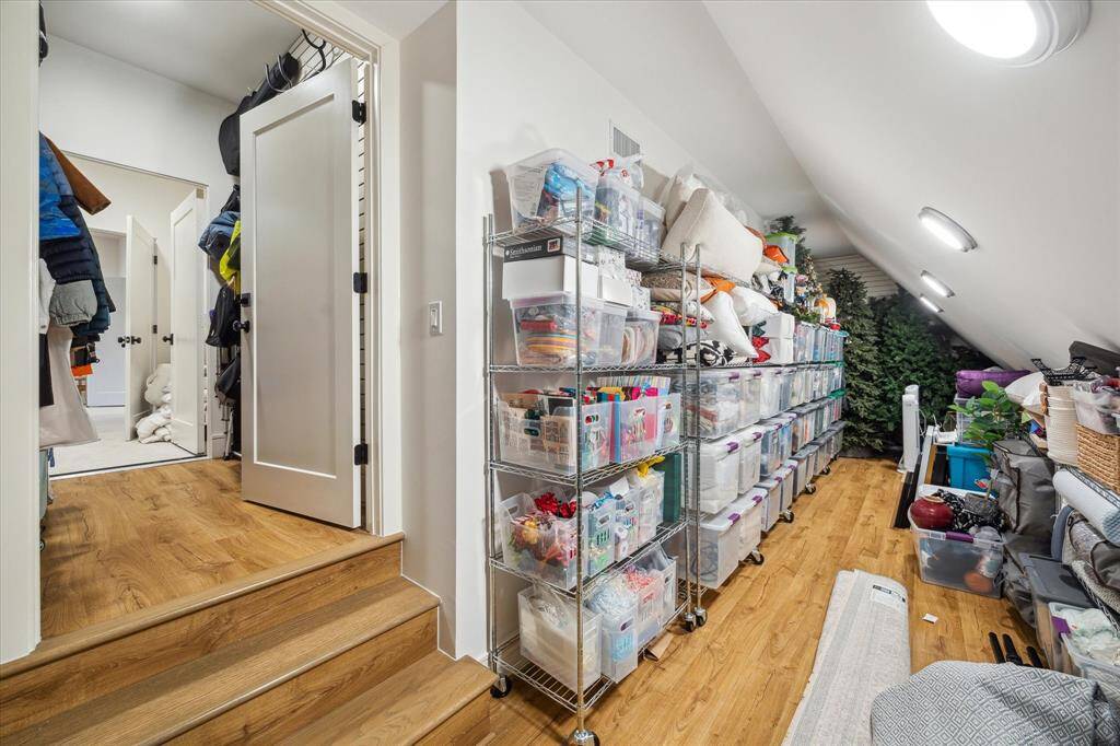 Look at all of this extra storage space!! Easily accessible from interior of the home, yet will hidden in case it gets a little messy!