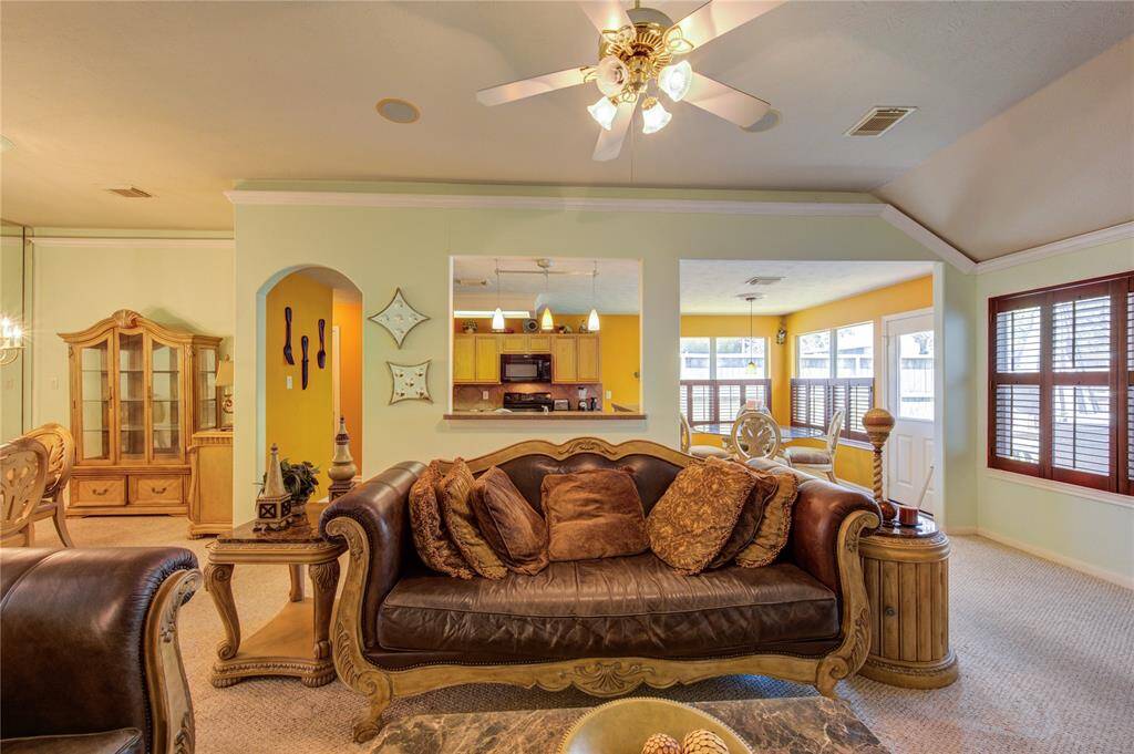 Enjoy the living area from all angles