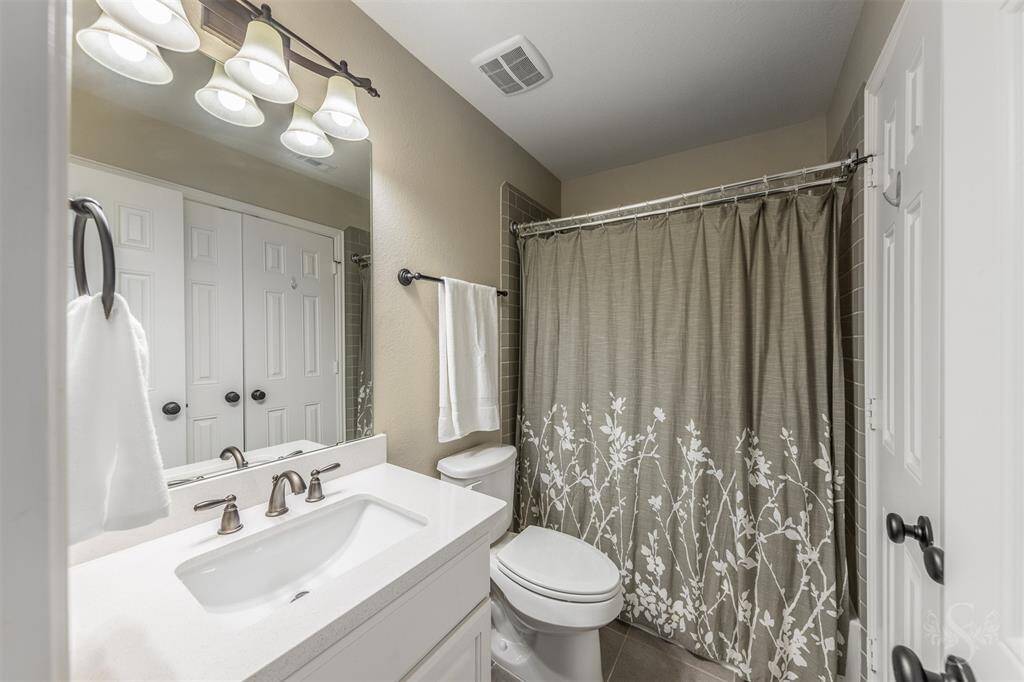 Full bath #4, located upstairs.