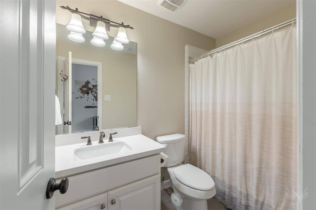 Full bath #5, located upstairs.