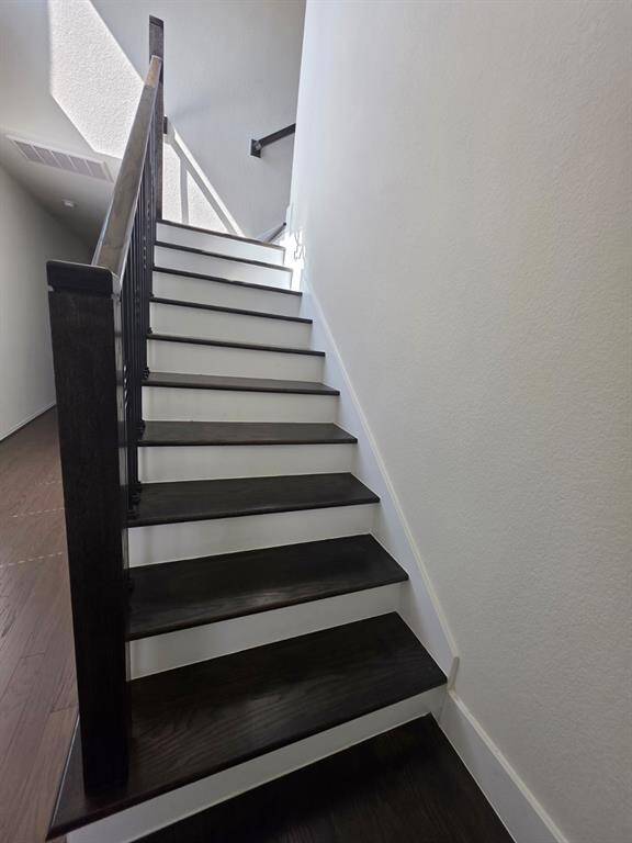 Stairs to the second floor