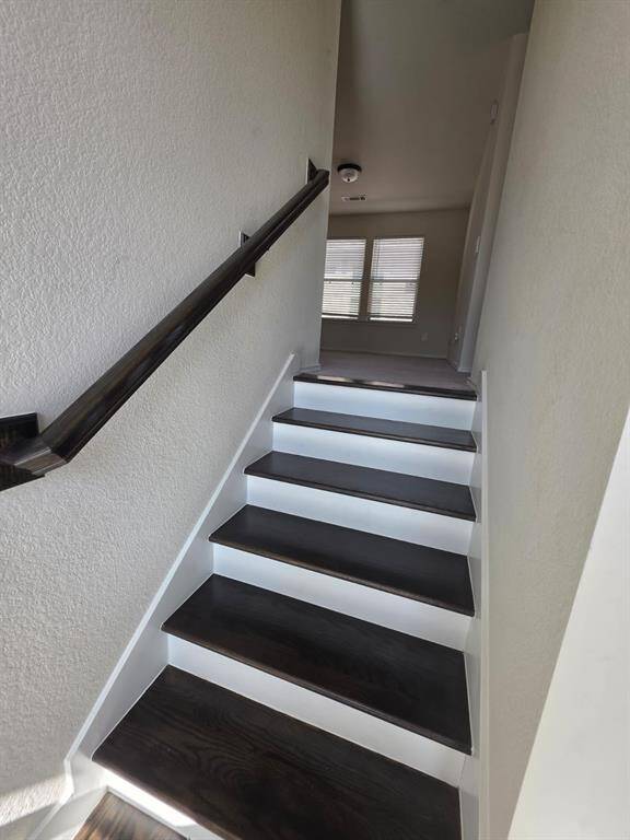 Stairs to the second floor