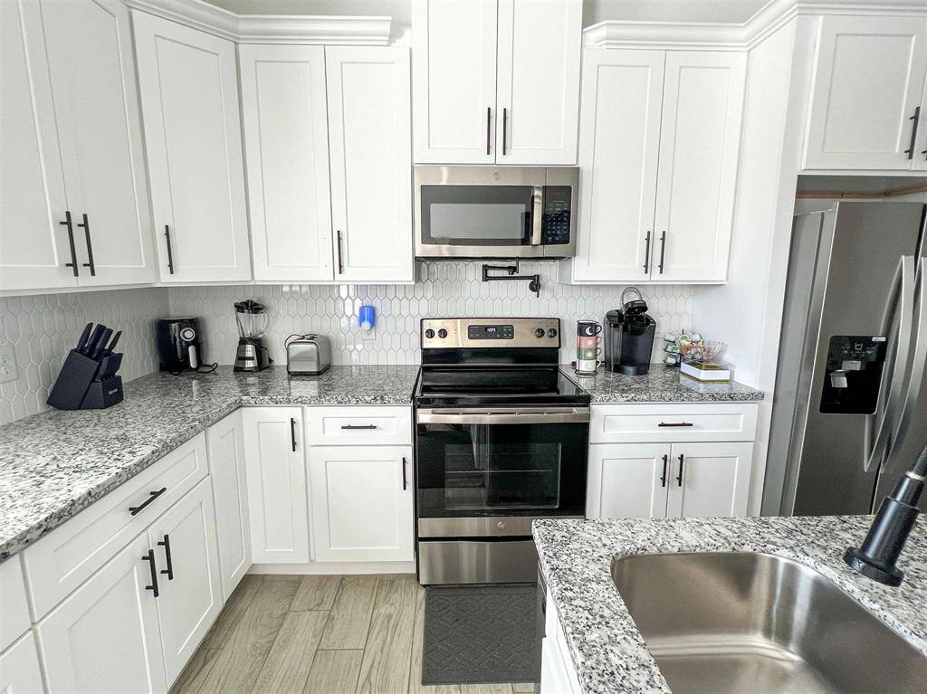 stainless steel appliances