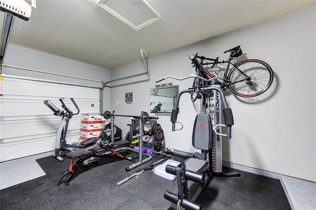 Gym Equipment Included