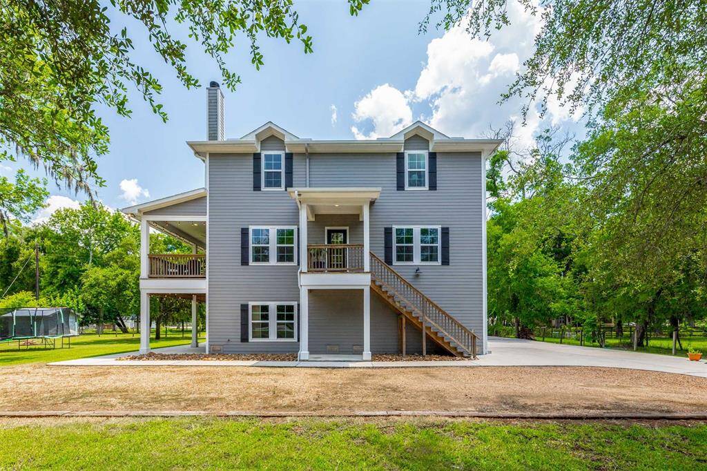 Built in 2017, the home features a 3 car garage on the ground level with a convenient half bath.