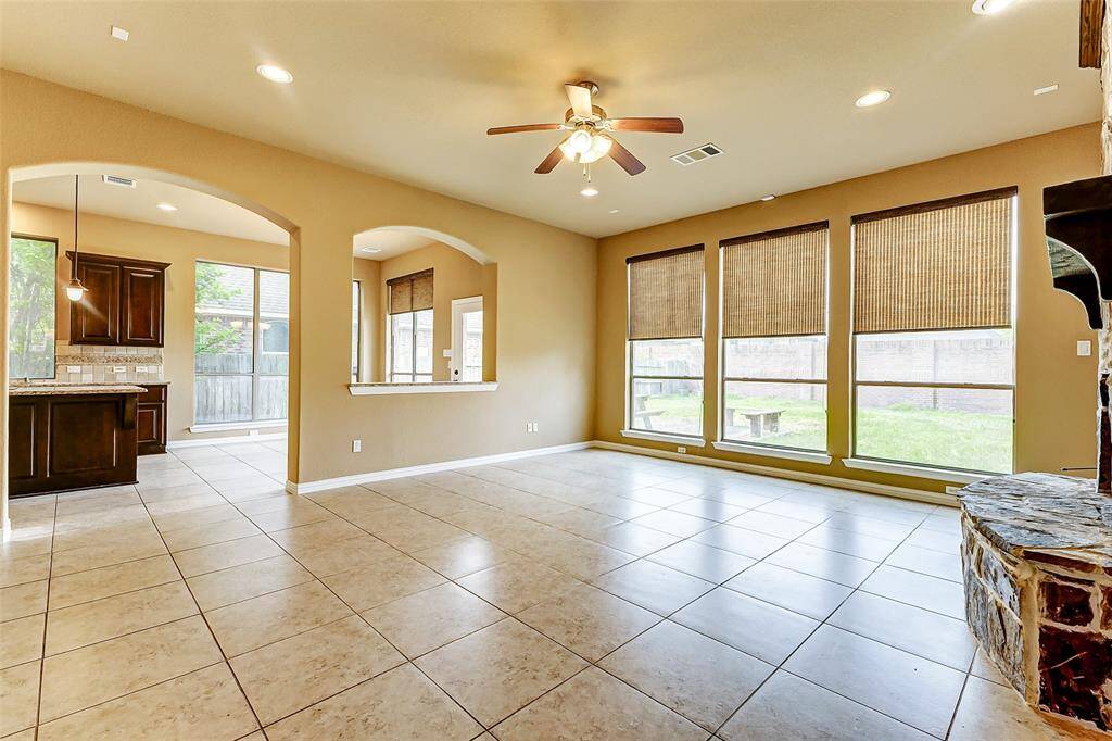 Spacious living area with large windows for natural light