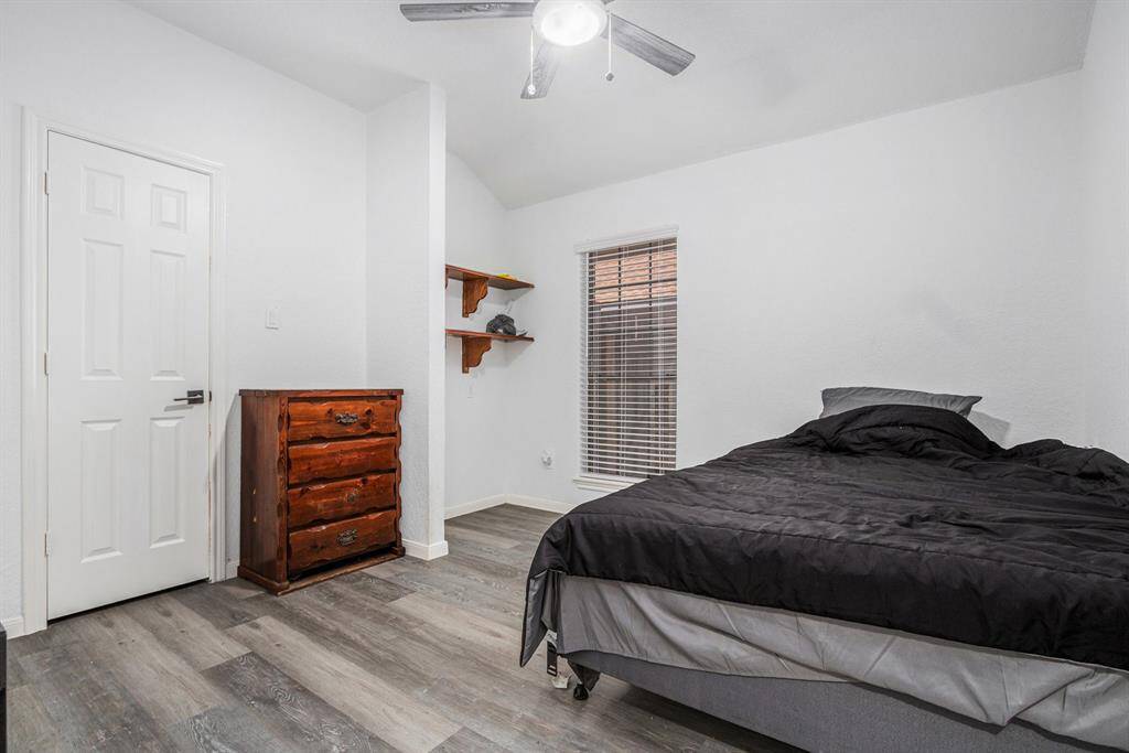 Guest Bedroom with walk-in closet.