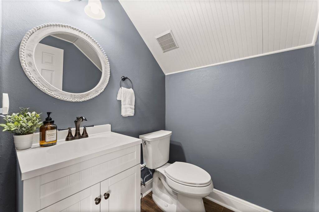 Half bath downstairs
