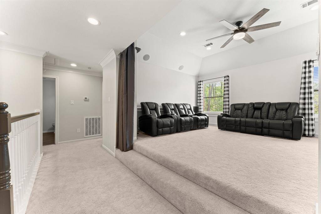 Game room upstairs