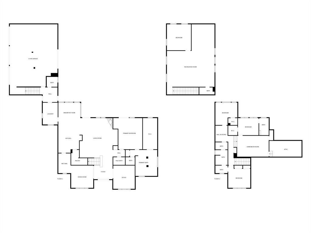 Floorplan of the home.