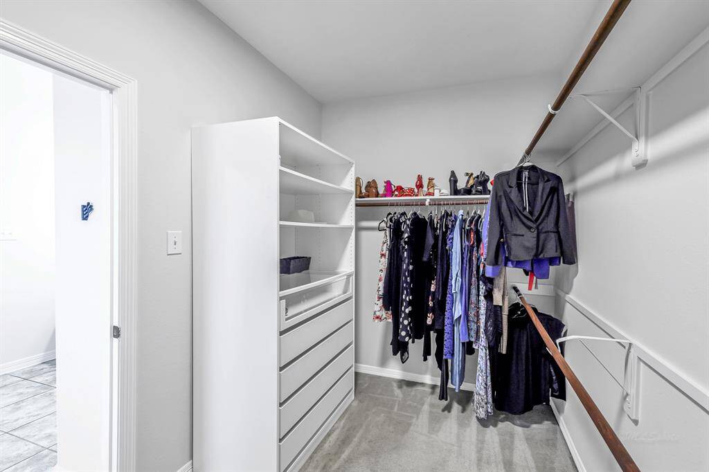 Large walk-in closet
