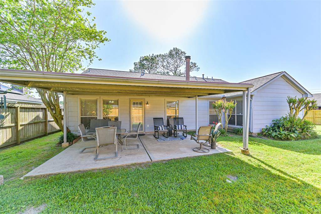 Covered patio