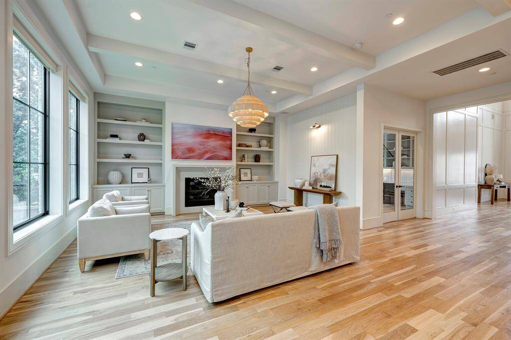 This gorgeous home has been carefully designed with intention, as all spaces, niches, placements, and fixtures were thoughtfully curated. The versatile floorplan accommodates every family's needs.