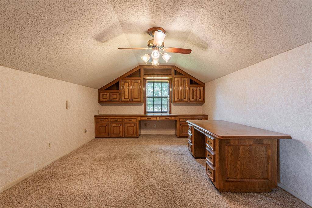 Office with beautiful built ins