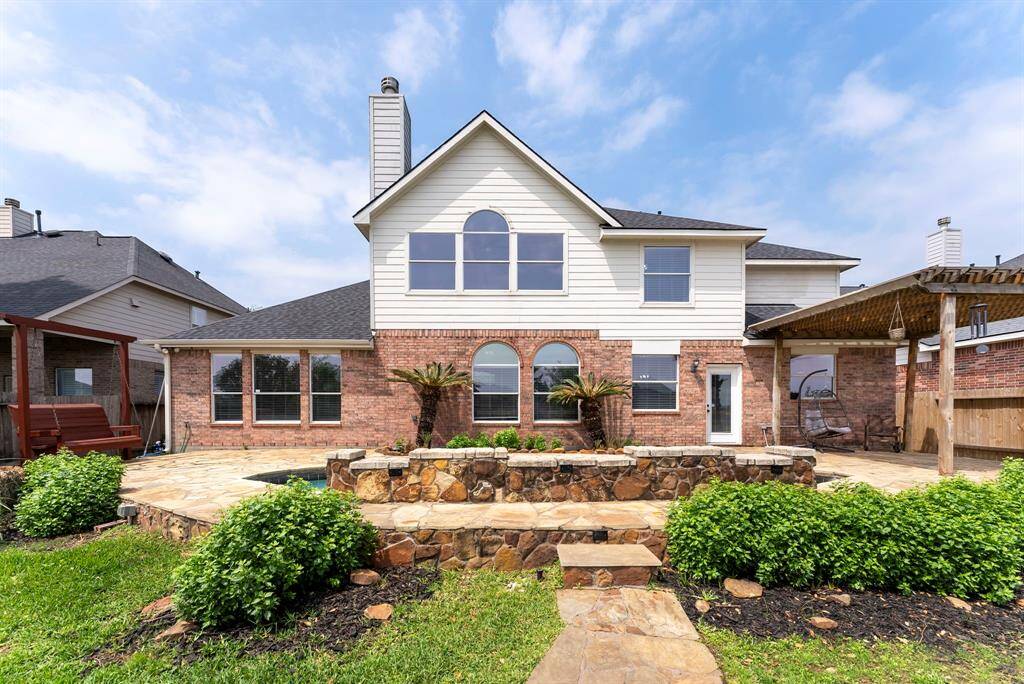 Backyard landscaping is starting to bloom from the winter and will look so full and beautiful in time for summer swimming while looking at your lake views!