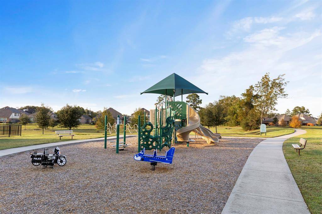One of two playgrounds within walking distance from this wonderful home.