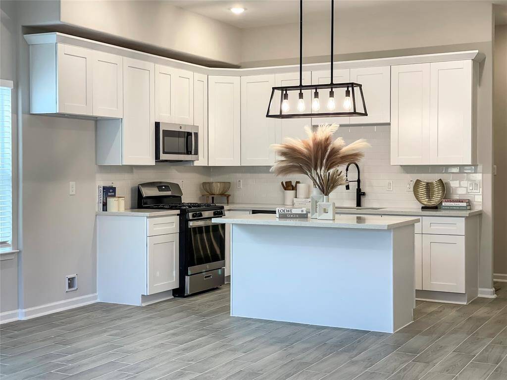A closer look at the kitchen