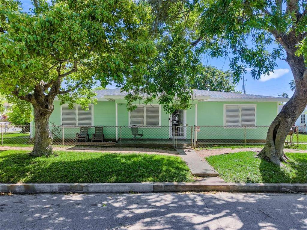 Shaded by mature trees, perfect for relaxation and privacy.