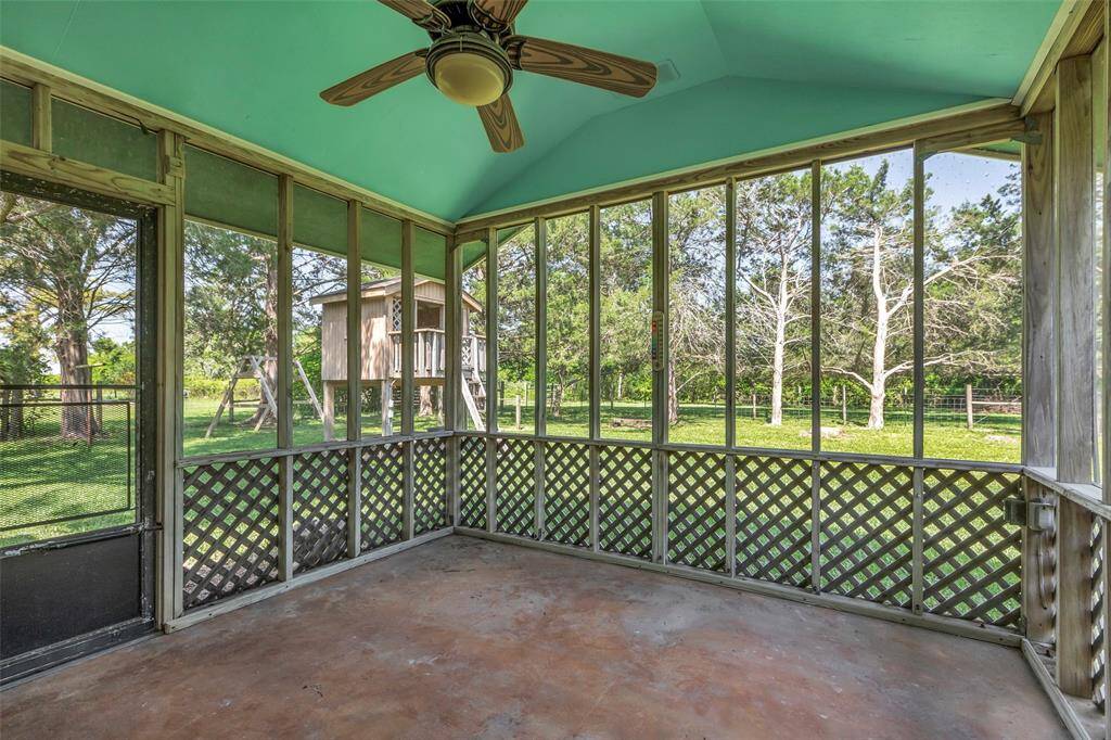 Sunroom off the primary bedroom.