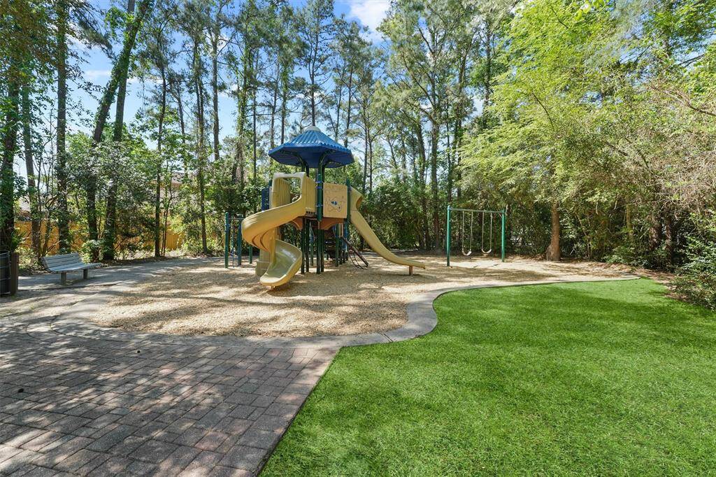 Playground and walking trail also accessible