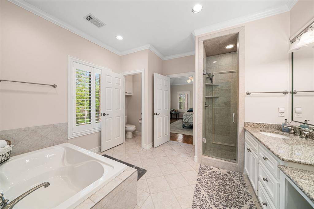 Second - Primary bathroom.