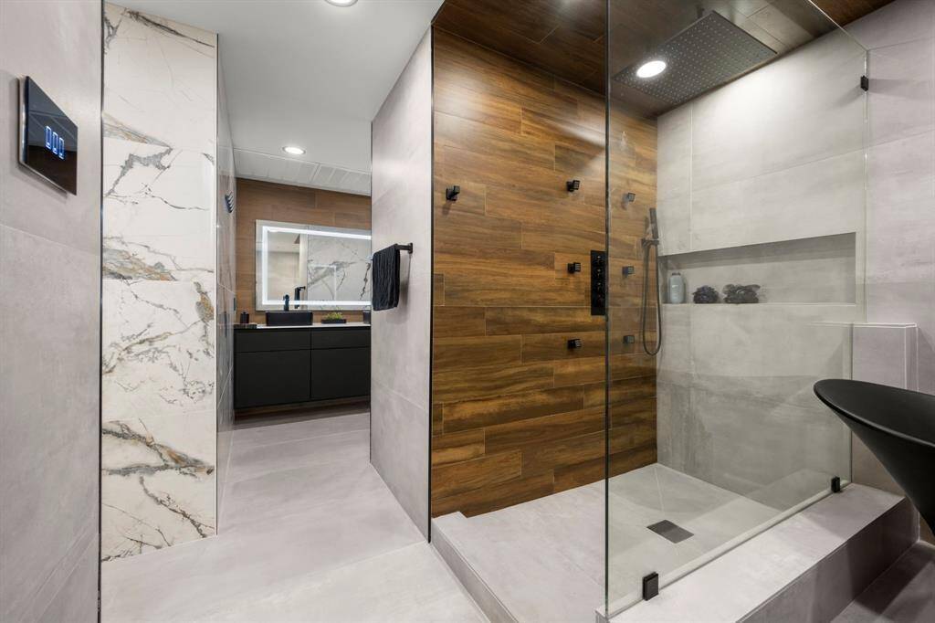 Rainfall & jet set package shower