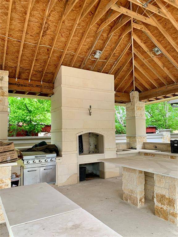 Covered kitchen/dining. Small projects yet to be completed. Home is sold as is.