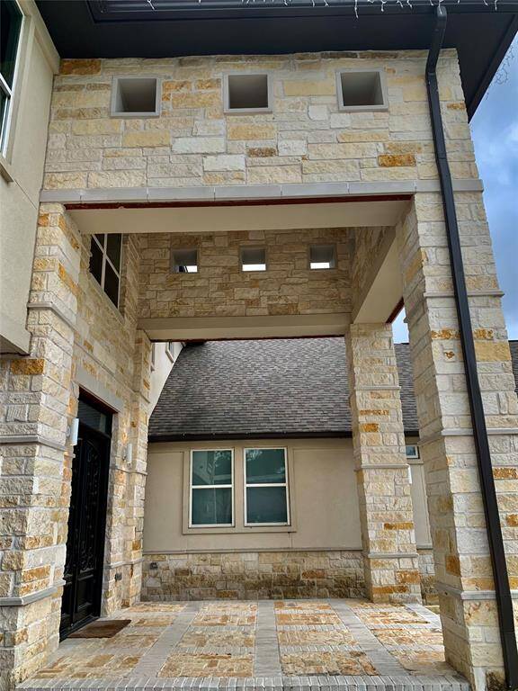 Impressive primary entrance.