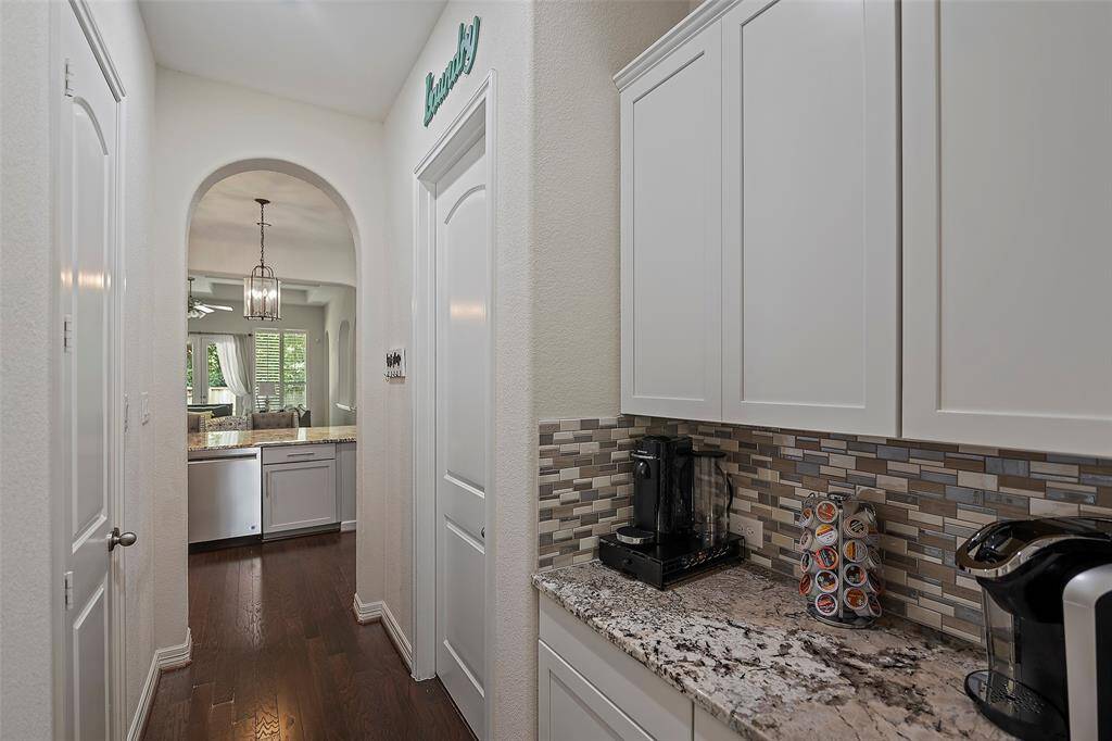 Butlers Pantry between the kitchen and dining room.