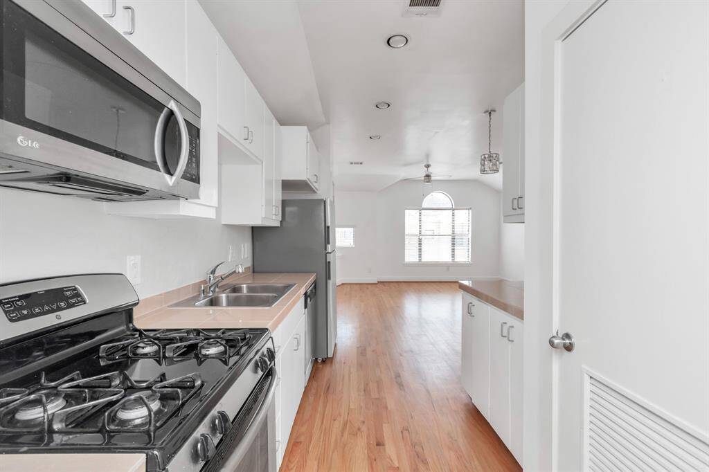 New washer and dryer included! Laundry room located in kitchen area.