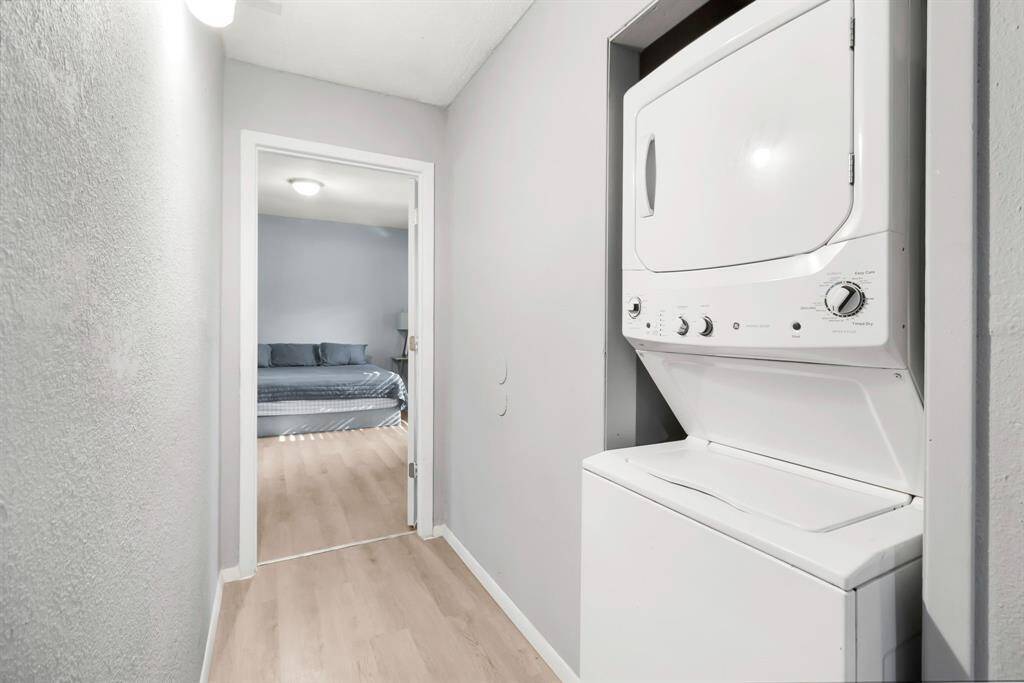 Washer and dryer included
