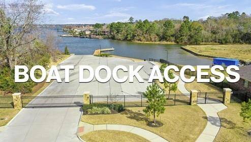 The community features boat dock access.  Don't have a boat? The owner is selling his- let's make a deal!