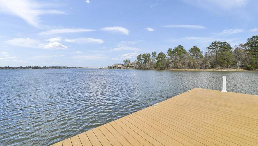 Lake access inside the community