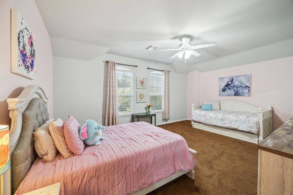 Media Room - currently serving as a 4th Secondary Bedroom - Upstairs