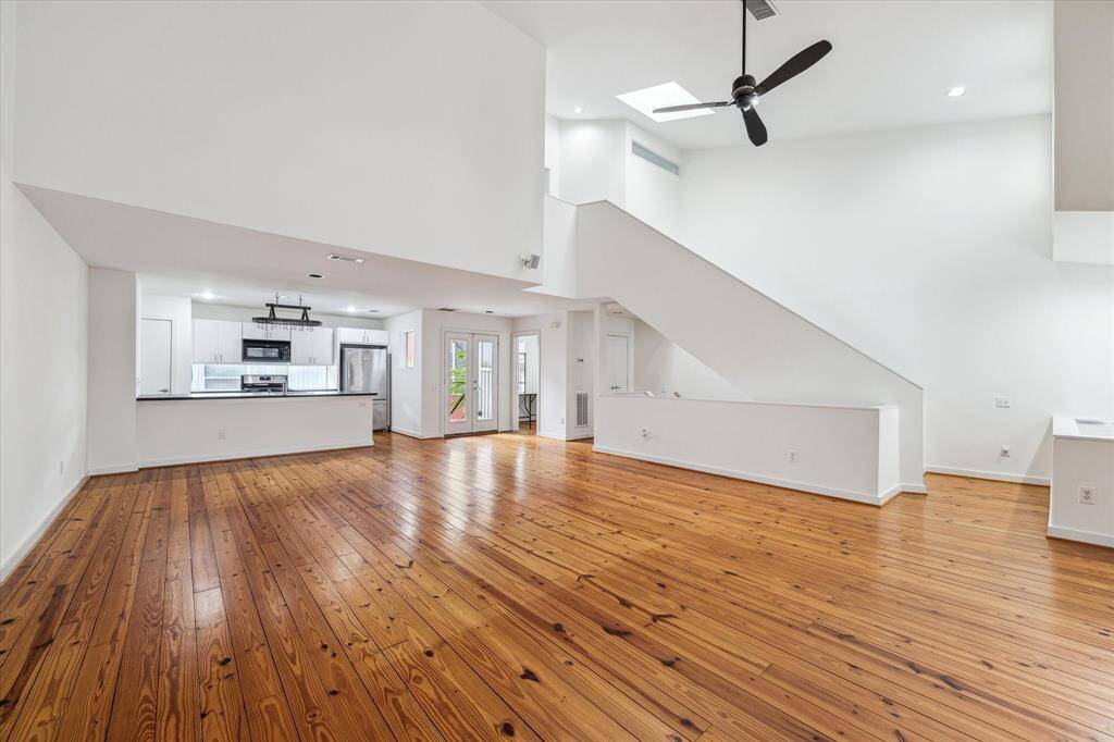 With plenty of natural light, the living room is the hub of the house!