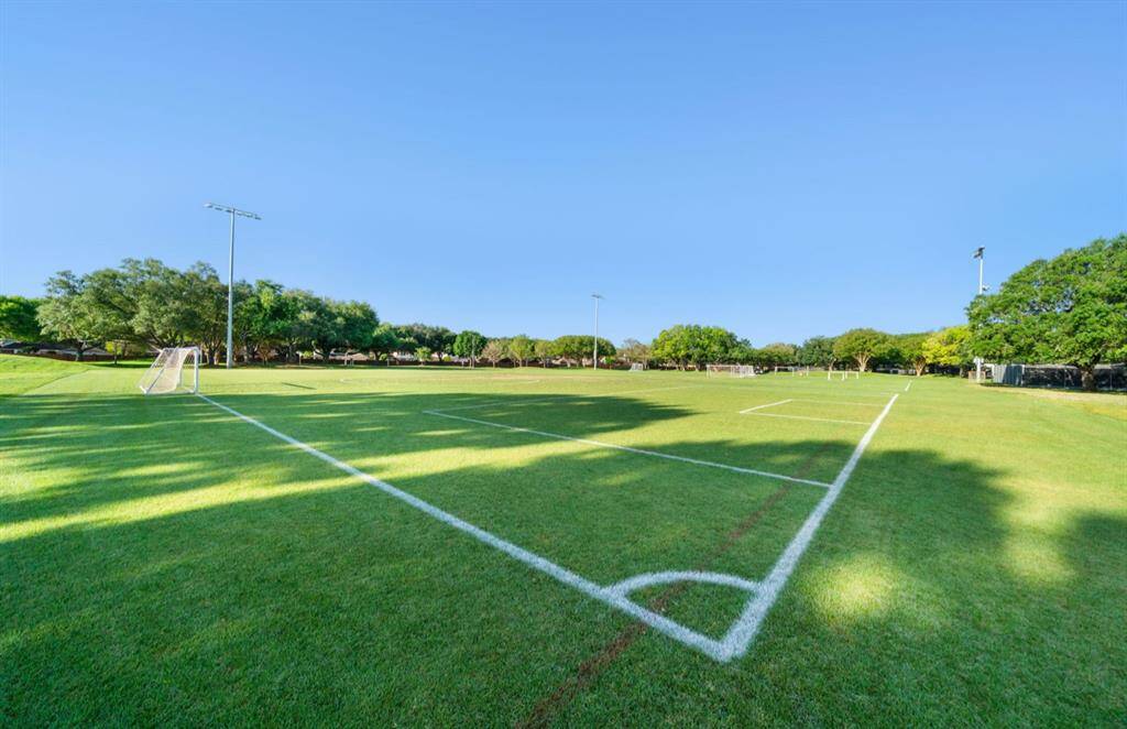 Softball/baseball fields…