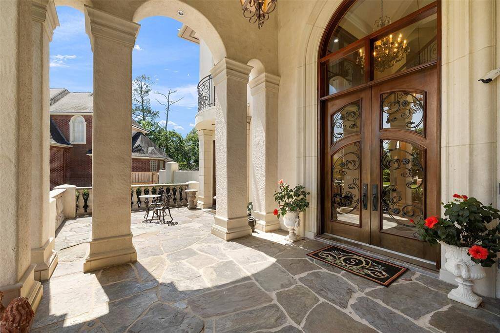 Step inside the large, ornate double doors to explore this beautiful, recently updated, home!