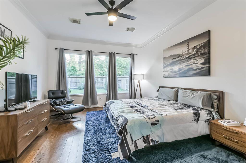 Master Bedroom. Lots of natural light