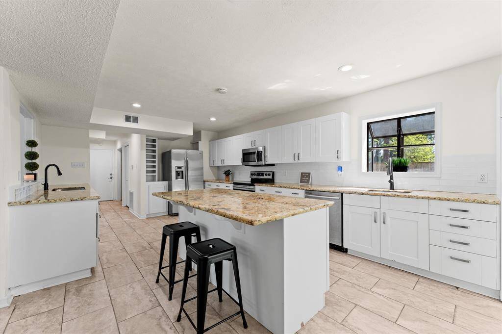 Another view of the kitchen. Built in efficiency!