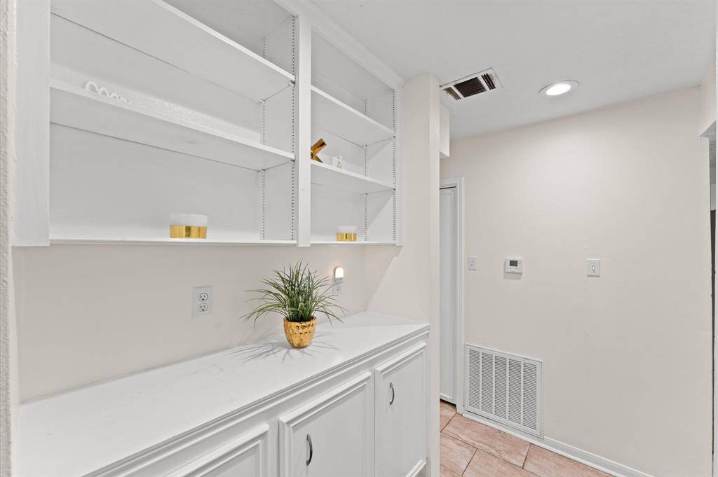 Abundant closet space...enough for your bulky items