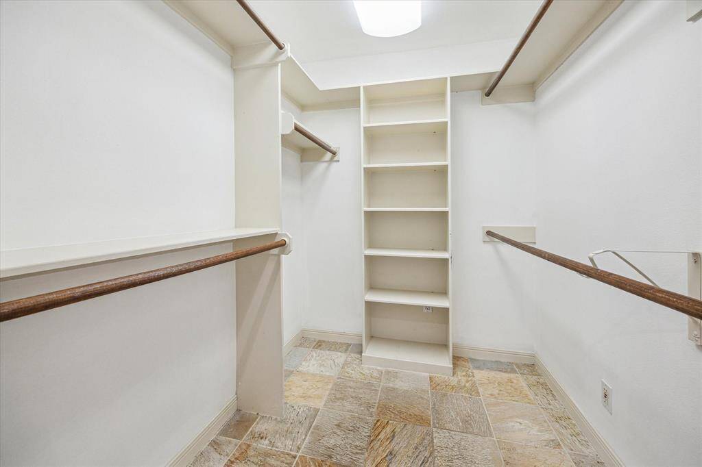 Nice sized walk in closet can be found in the primary bathroom along with an additional closet just outside providing ample storage space.