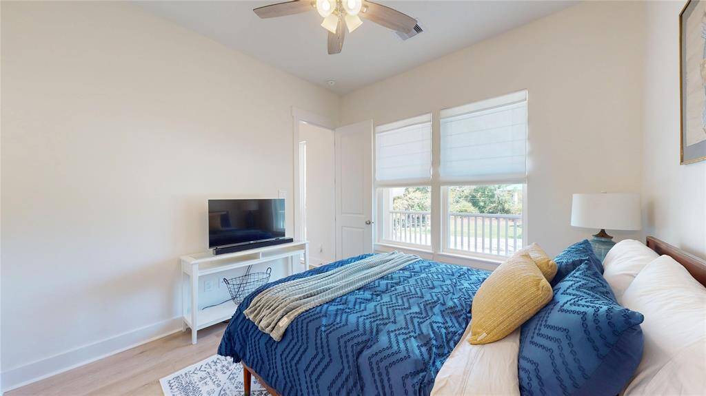 Secondary Bedroom #2, also with a large closet.