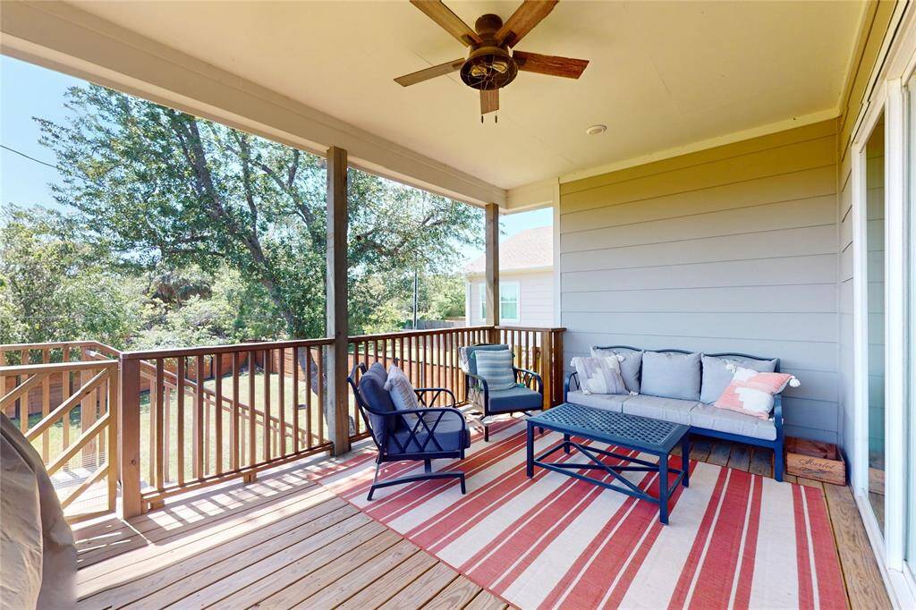 Covered Back Patio.