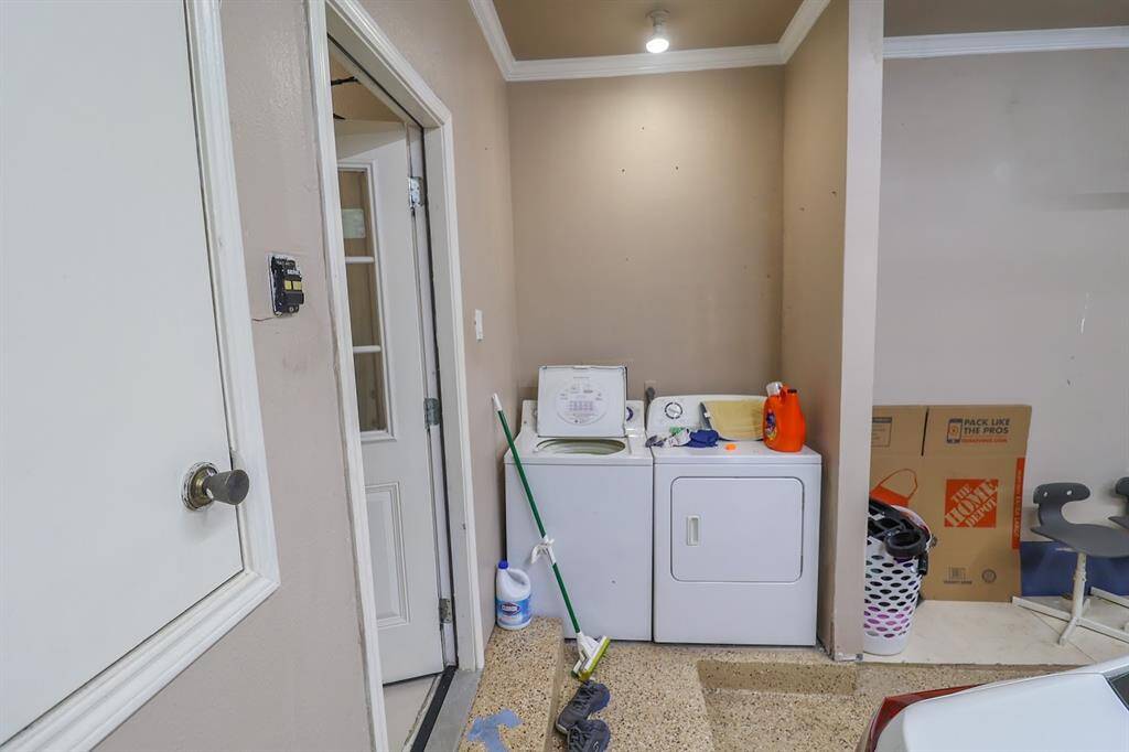 Utility Room in garage.