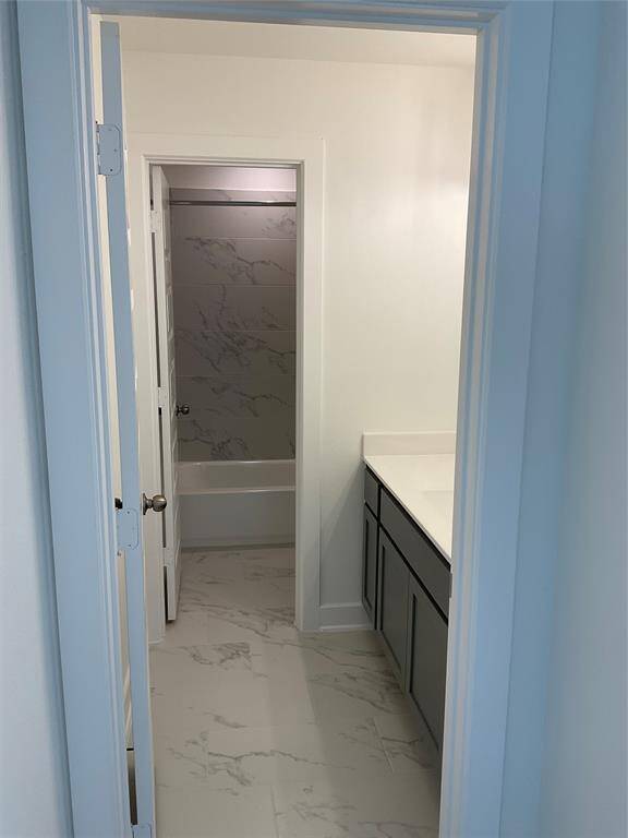 Convenient third full bathroom located upstairs.