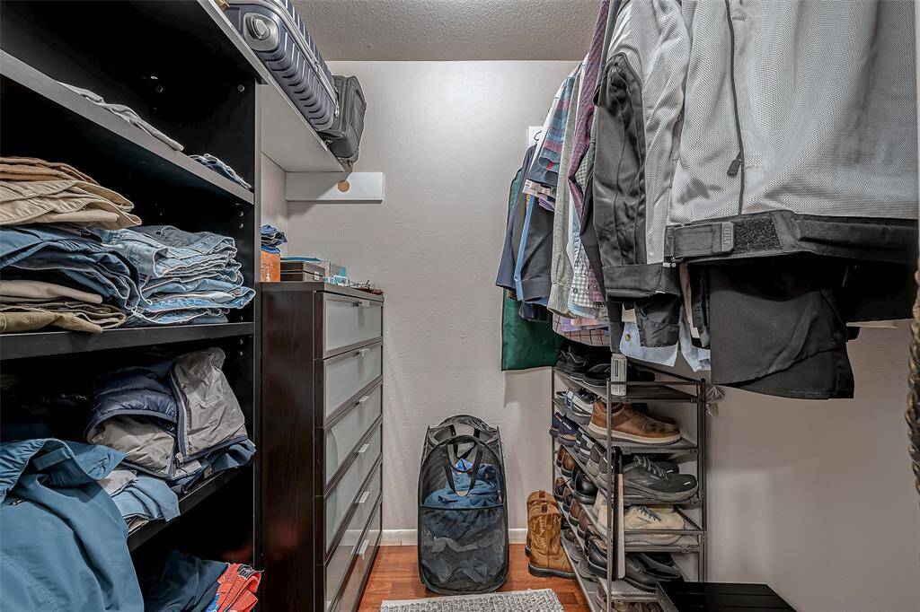The other large walk-in closet.